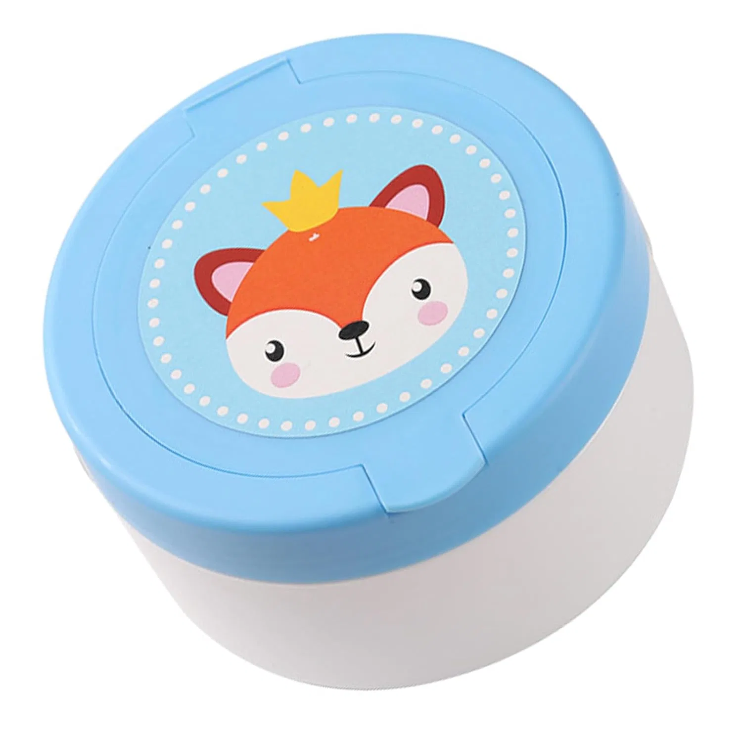 Детская пудреница с пуховкой Xjdzineq, Blue Foxes