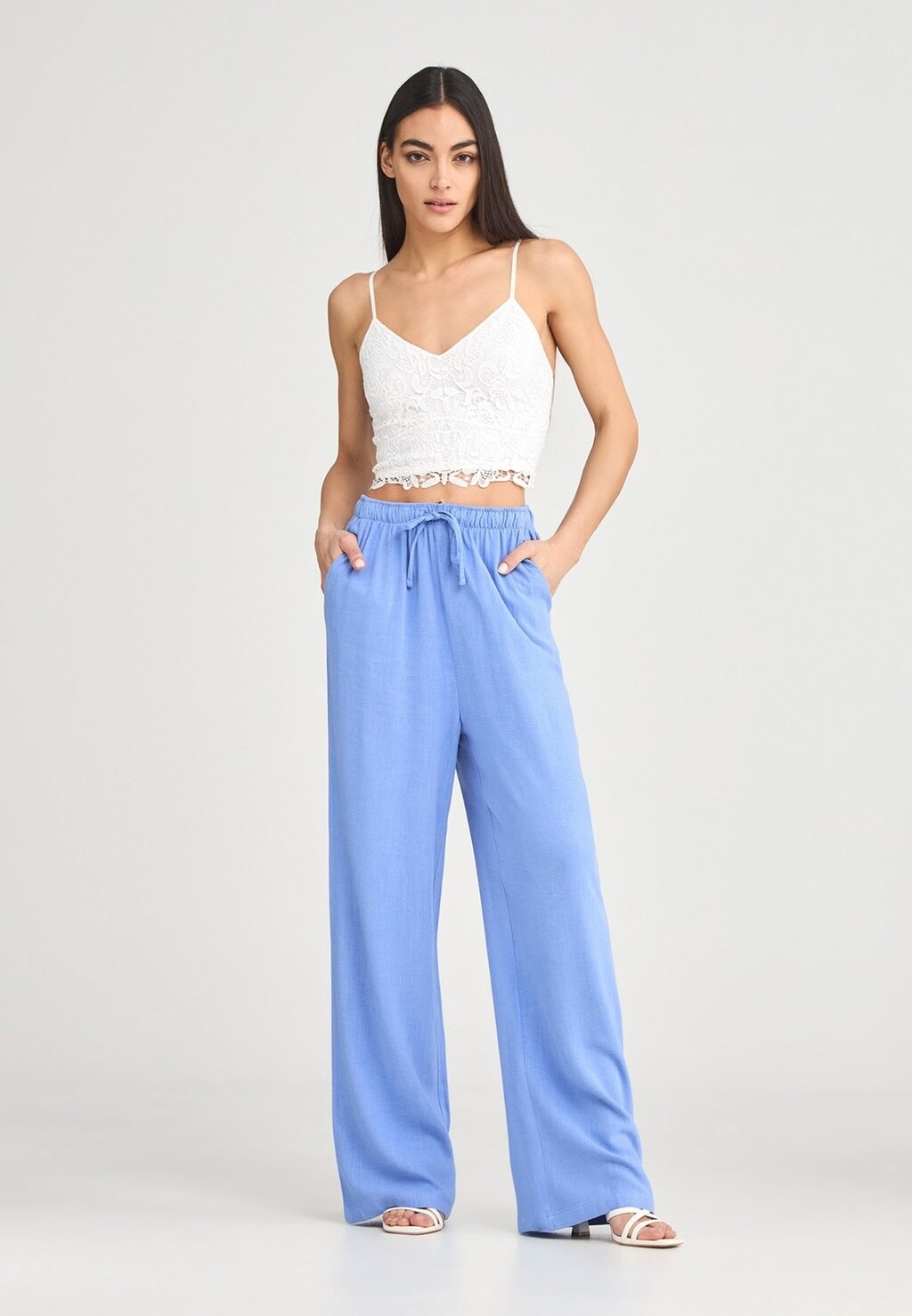 

Брюки WIDE LEG Terranova, синий