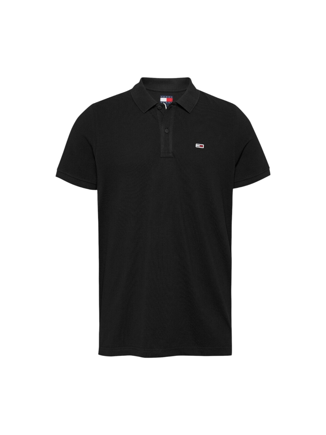

Футболка поло мужская Tommy Jeans однотонная, черный