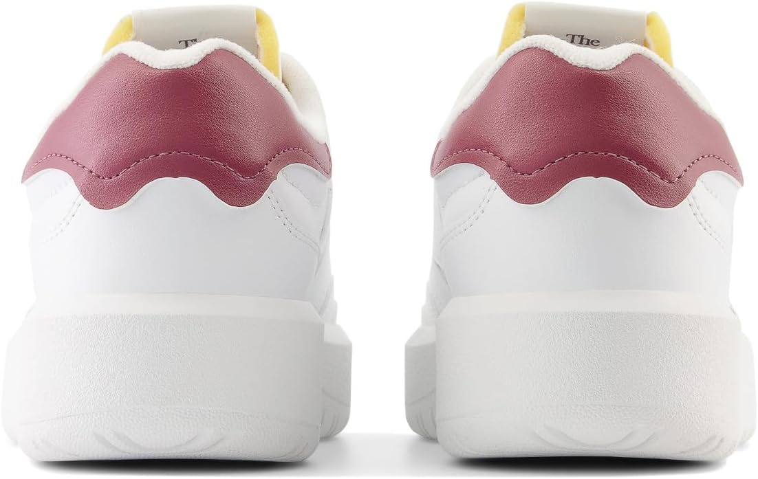 Мужские кроссовки New Balance низкие, белый/красный — фото 4