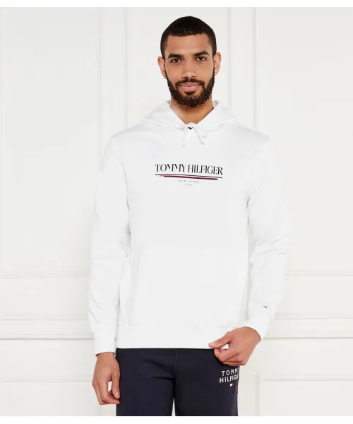 

Толстовка Regular fit Tommy Hilfiger, белый