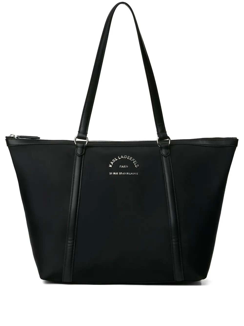

Сумка-шоппер Rue St-Guillaume среднего размера KARL LAGERFELD, черный