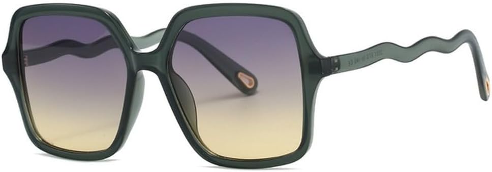 

Ретро женские солнцезащитные очки, роскошные очки в крупной оправе с леопардовым градиентом, модные мужские солнцезащитные очки для путешествий, увеличенного размера, защита от ультрафиолета UV400, SUN2594 Generic, Green