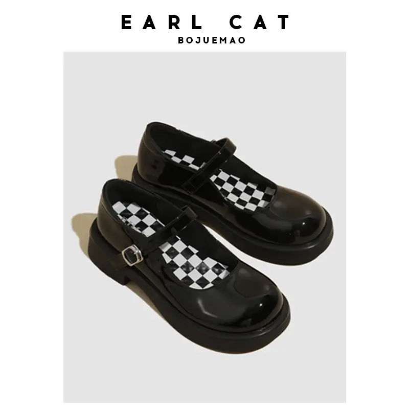 Туфли Мэри Джейн женские Earl Cat, цвет Burgundy — фото 4