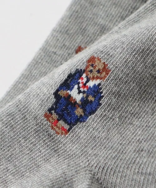 Детские носки POLO RALPH LAUREN с принтом мини-медведя 04835200/04863200 — фото 2