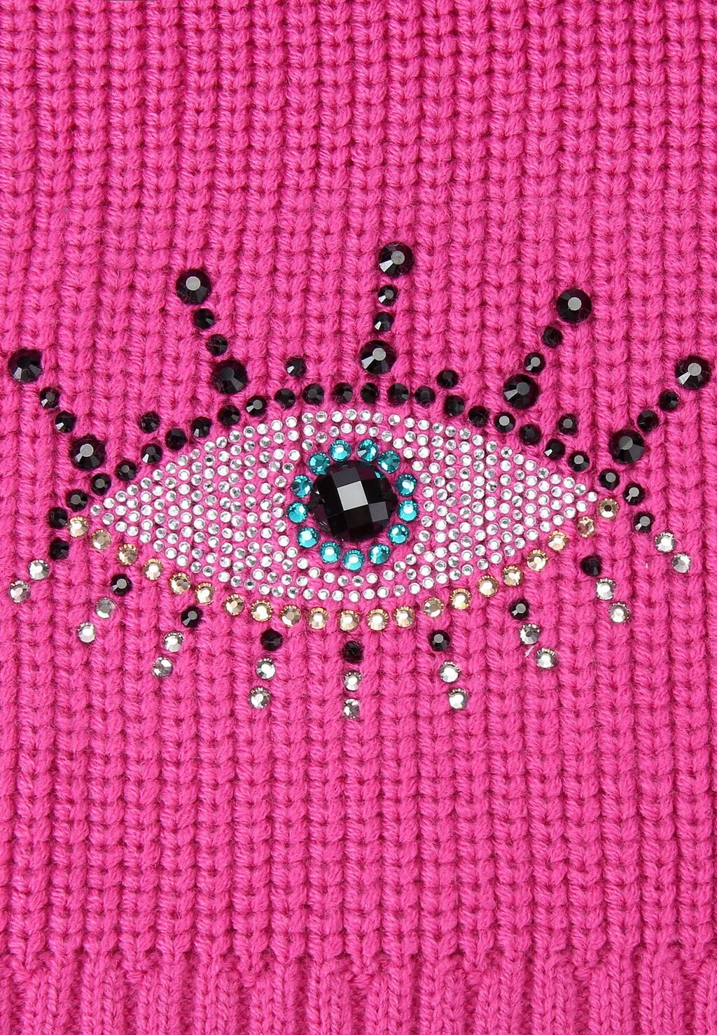 

Шарф EVIL EYE Kurt Geiger London, розовый