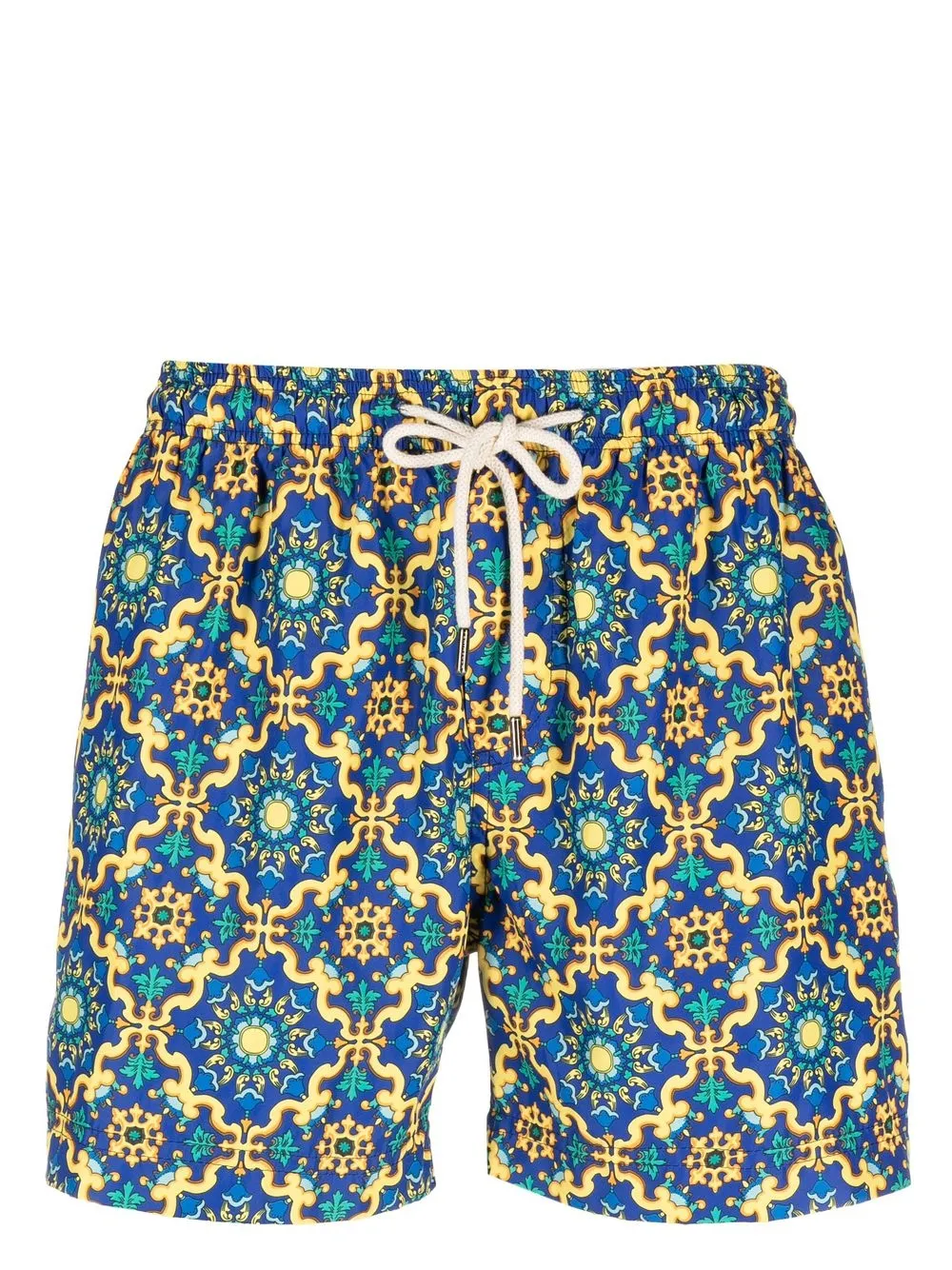 

Плавки-шорты с графичным принтом PENINSULA SWIMWEAR, синий