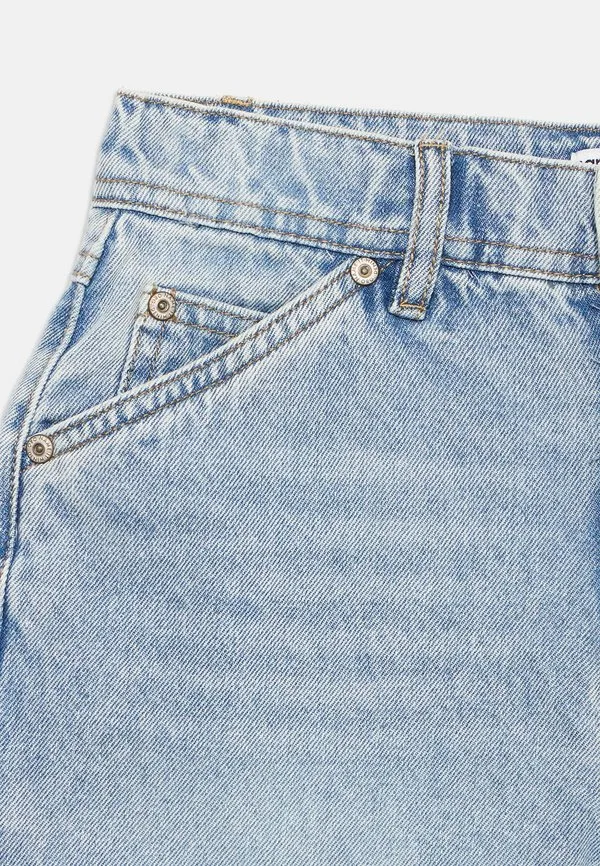 Джинсовые шорты-бермуды nkmryan, светло-голубые джинсы Name It, Light-Blue Denim — фото 4