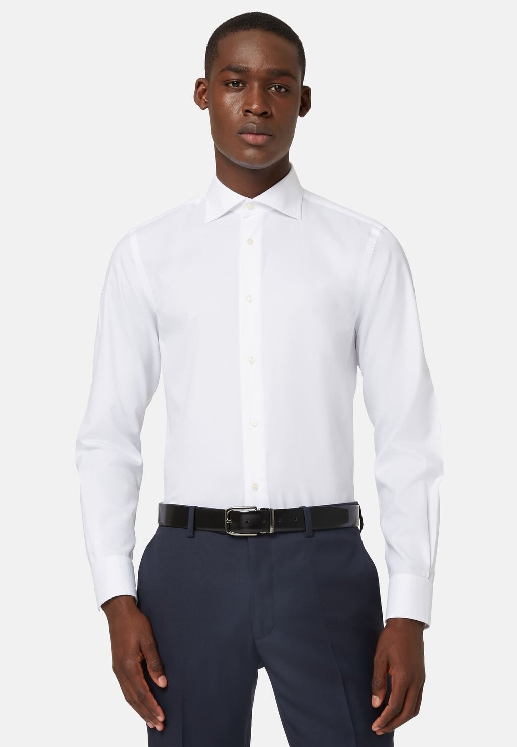 

Деловая рубашка Boggi Milano, цвет white