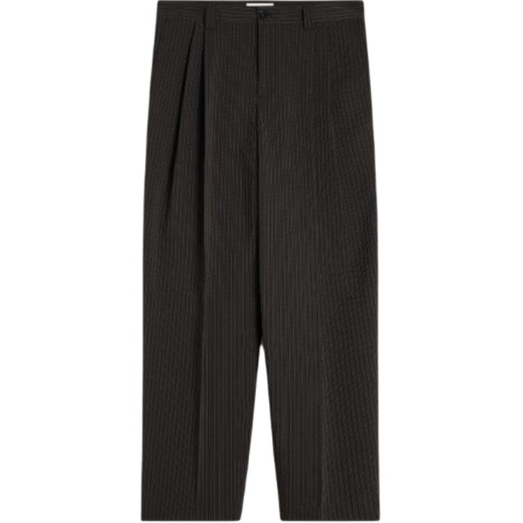 

Maison Kitsuné расслабленные плиссированные брюки Maison Kitsune, зеленый