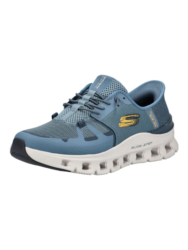 

Низкие кроссовки Skechers, средний синий
