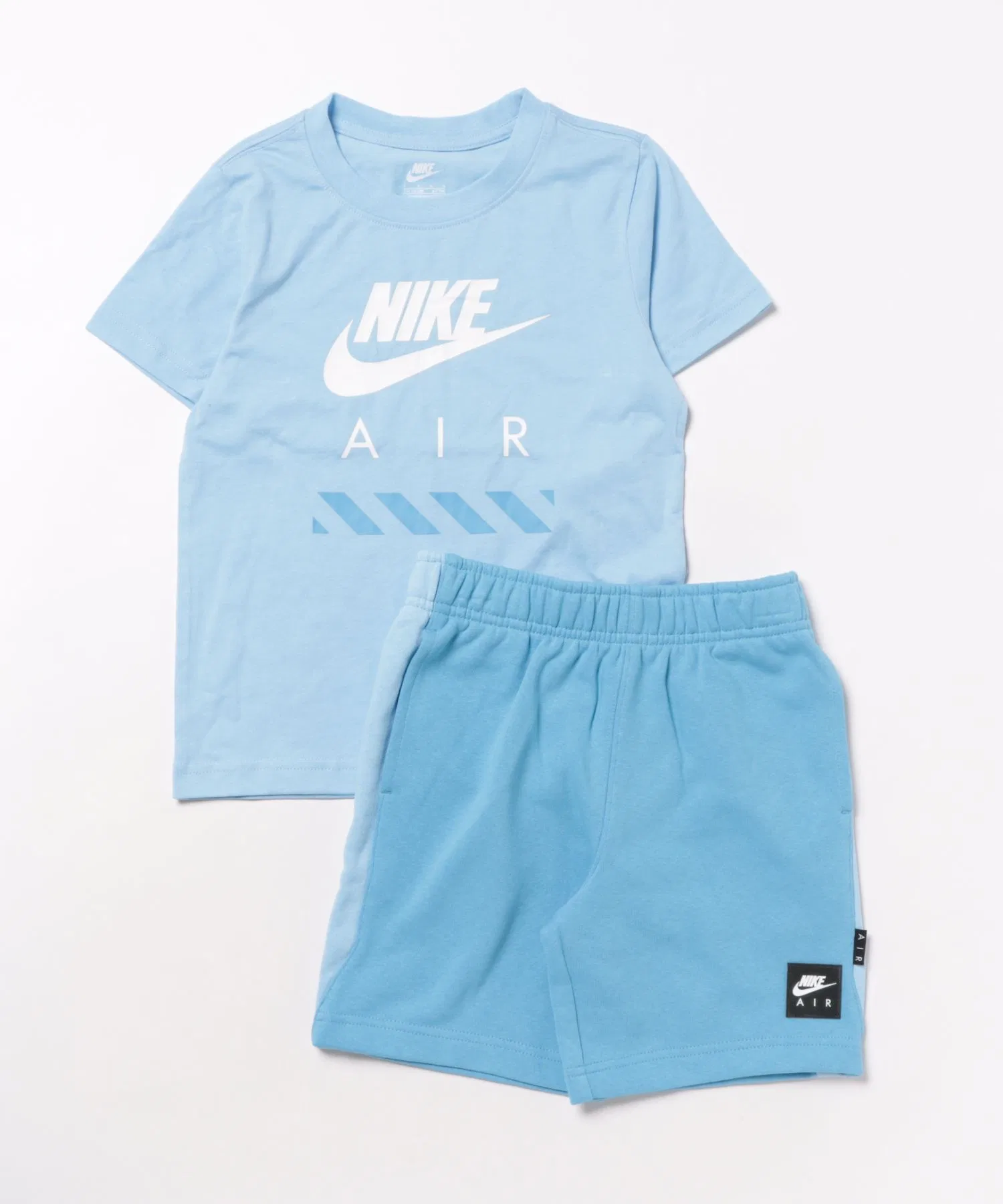 Детский комплект футболка и шорты NIKE AIR синий