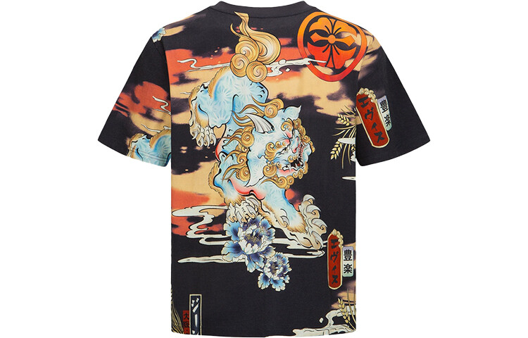 Футболка мужская многоцветная Evisu, цвет Multicolor — фото 2