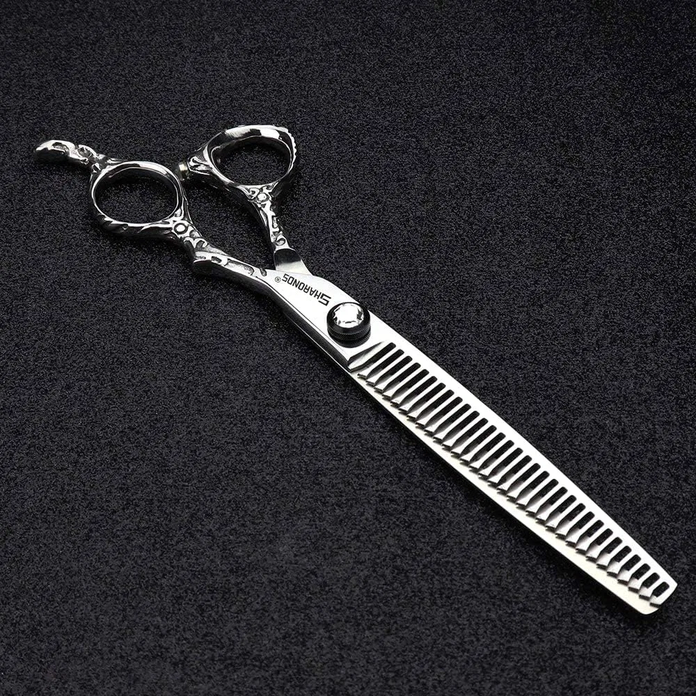 Набор парикмахерских ножниц 7 дюймов, 440c, 2 шт. Sharonds, Set Of 2 — фото 4