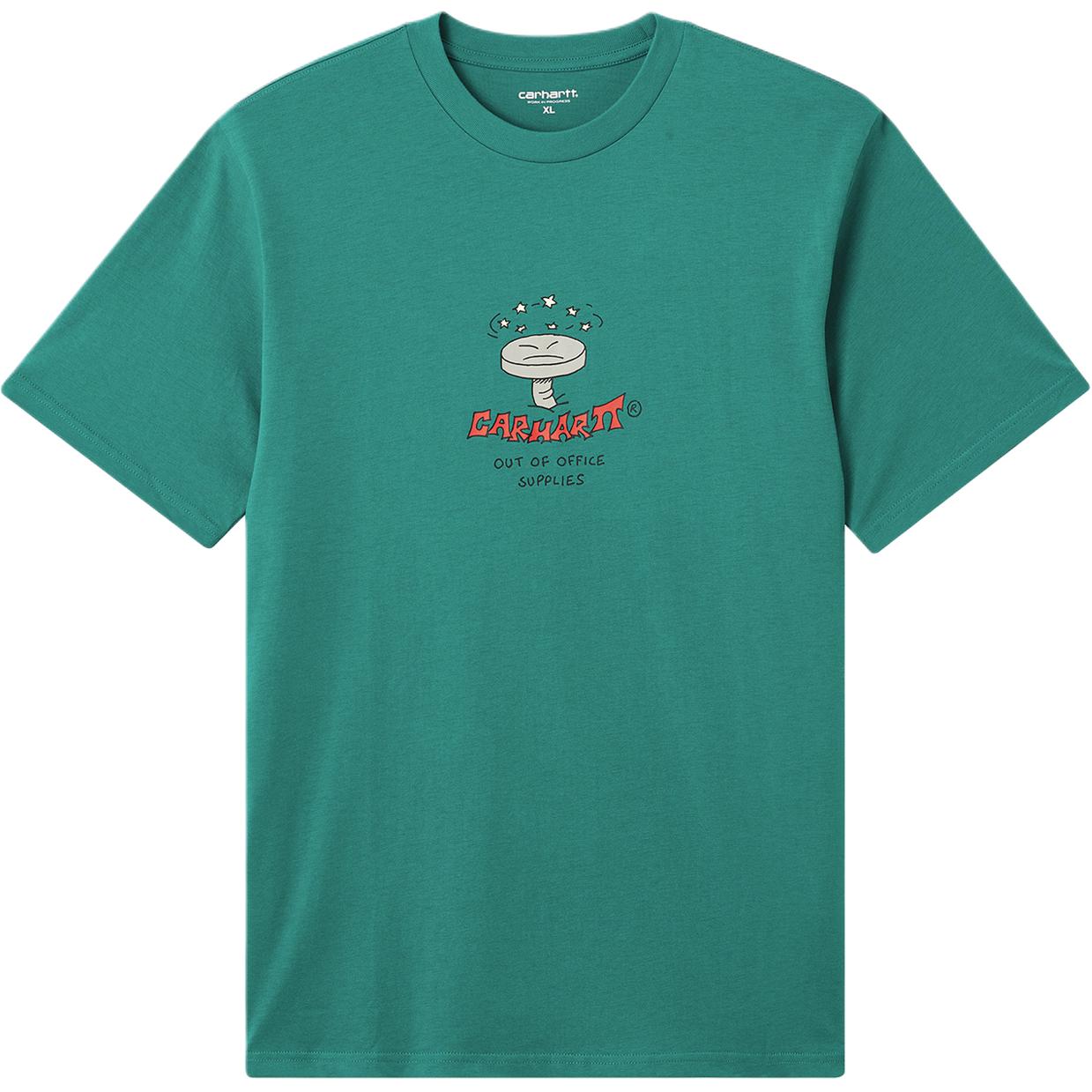 

Футболка Out Of Office Carhartt WIP, зеленый