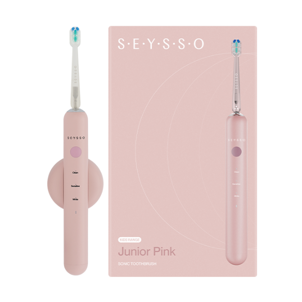 

Звуковая зубная щетка для детей, 1 упаковка. Seysso Junior pink