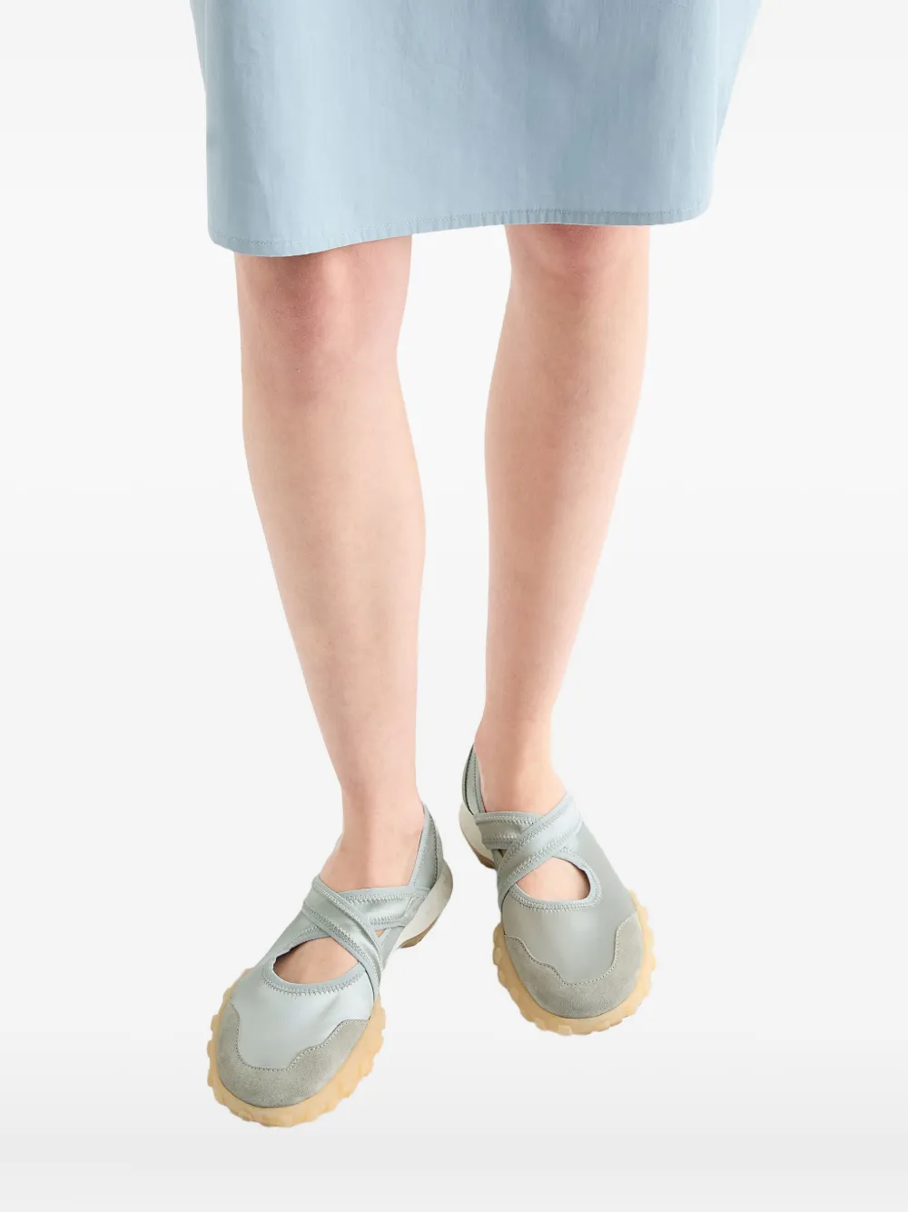 Балетки Moon Jil Sander, синий — фото 4
