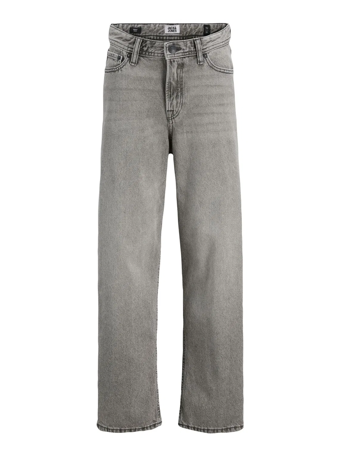 Джинсы свободного кроя, деним, JACK & JONES Junior, серый деним