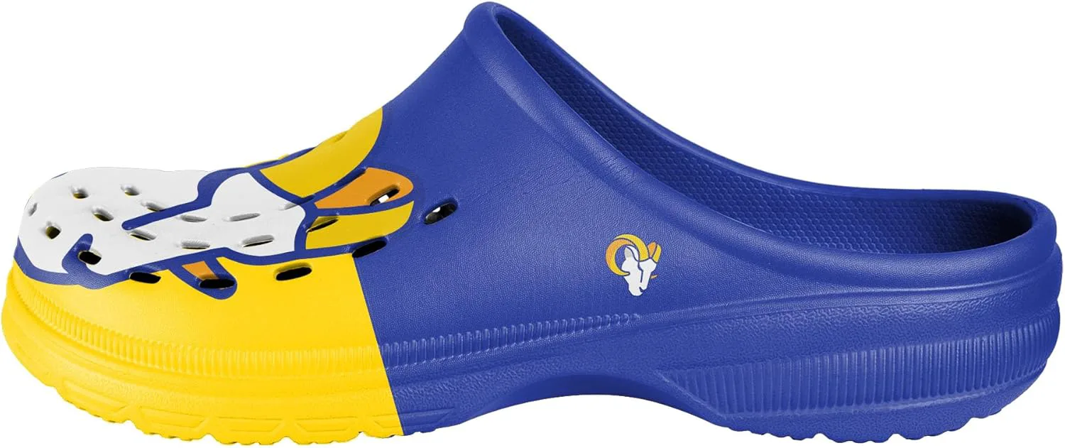 

Мужские сабо FOCO NFL с крупным логотипом команды, удобные водонепроницаемые слипоны