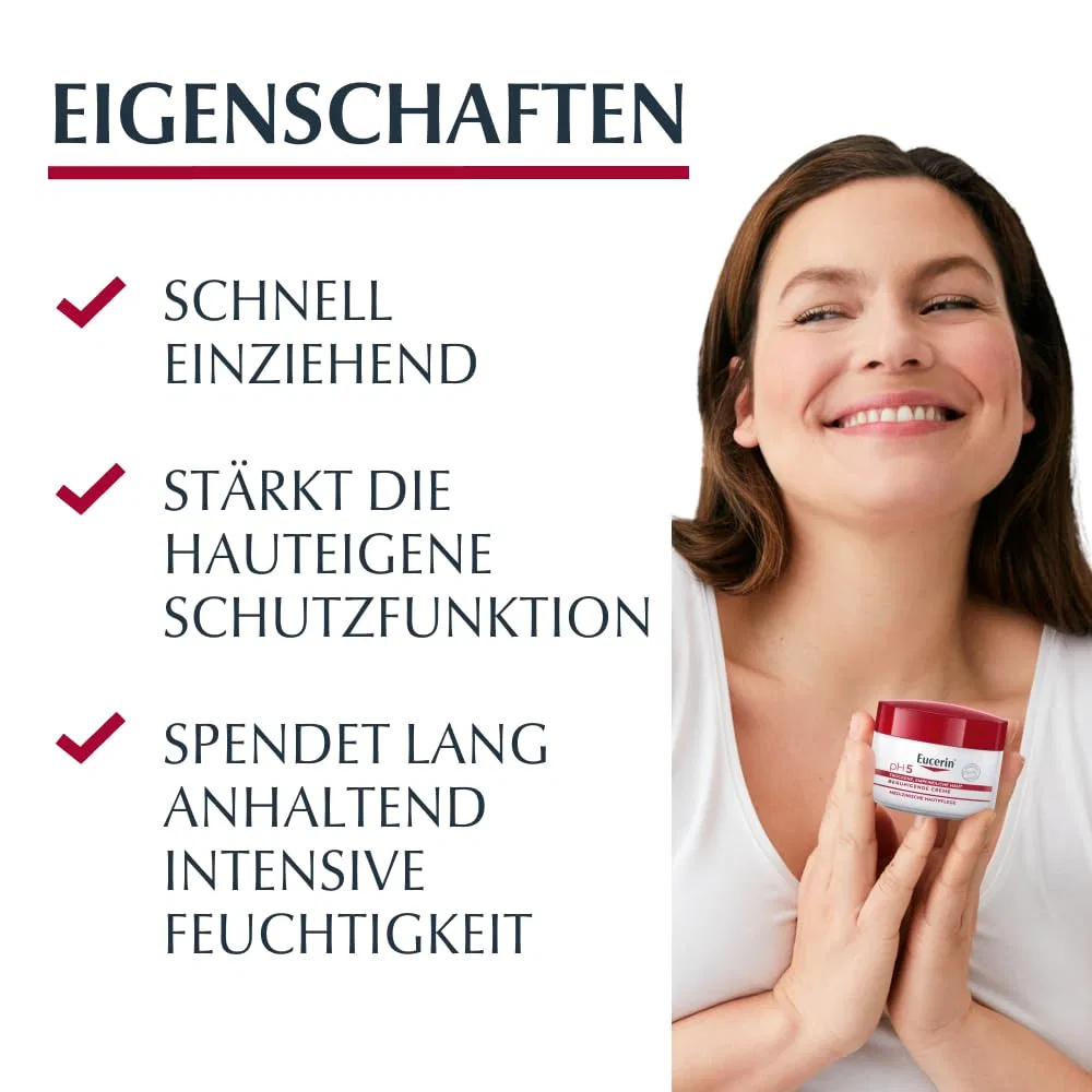 Успокаивающий крем Eucerin pH5 75 мл Eucerin — фото 2
