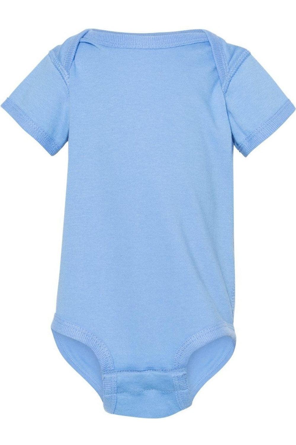 

Кроличьи шкуры Детский тонкий джерси Боди Rabbit Skins, синий