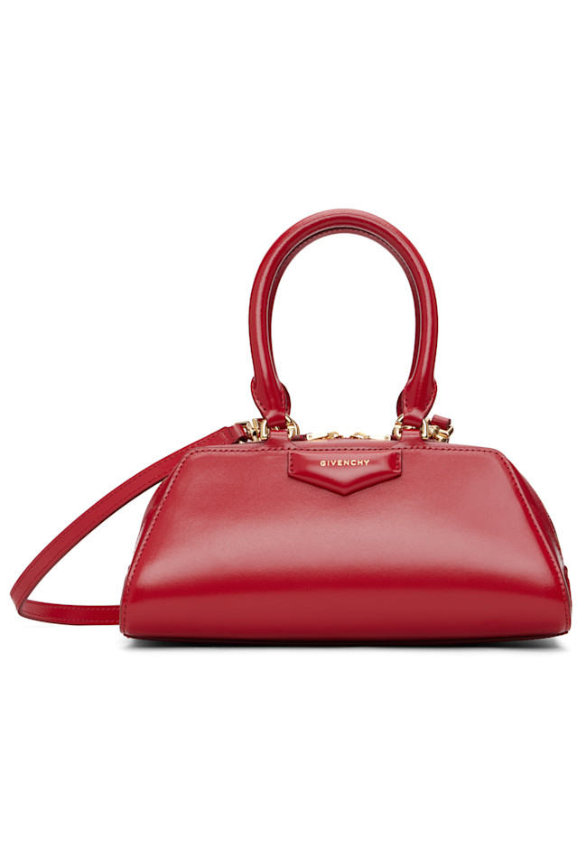 

Givenchy Красная мини-сумочка Antigona East-West