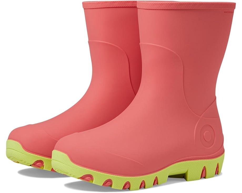 

Ботинки Bogs Kids Essential Rain Mid, розовый