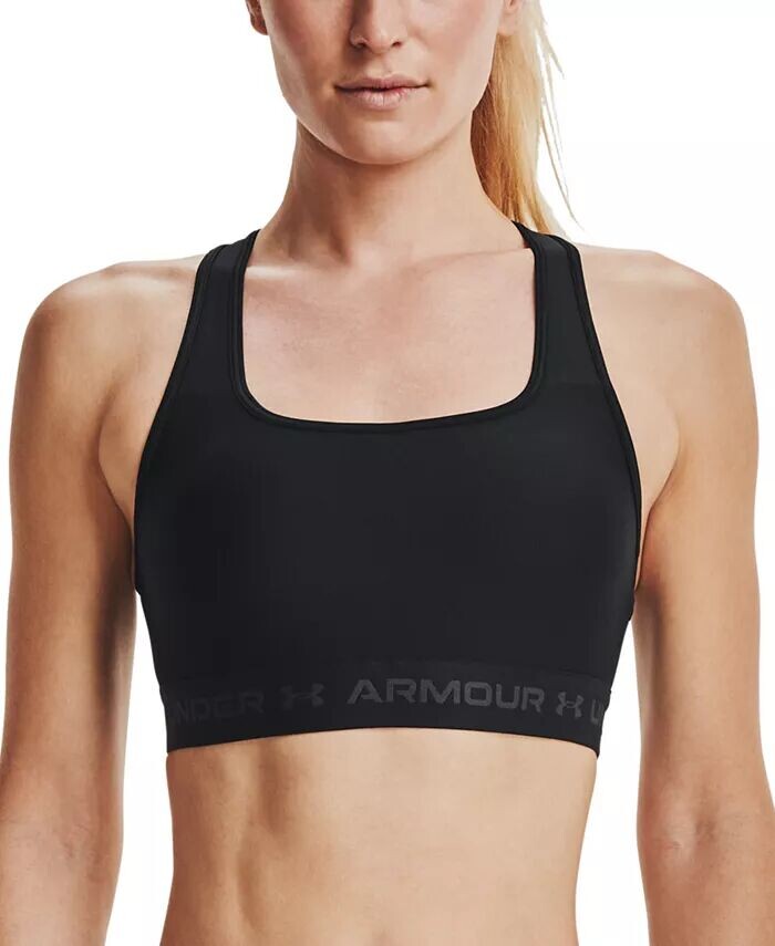 

Женский спортивный бюстгальтер средней ударной нагрузкиGear Under Armour, черный