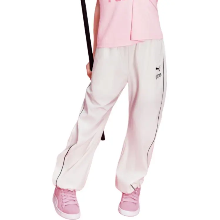 

PUMA Детские вязаные спортивные штаны для детей 3-7 лет Sportstyle Series pearl white