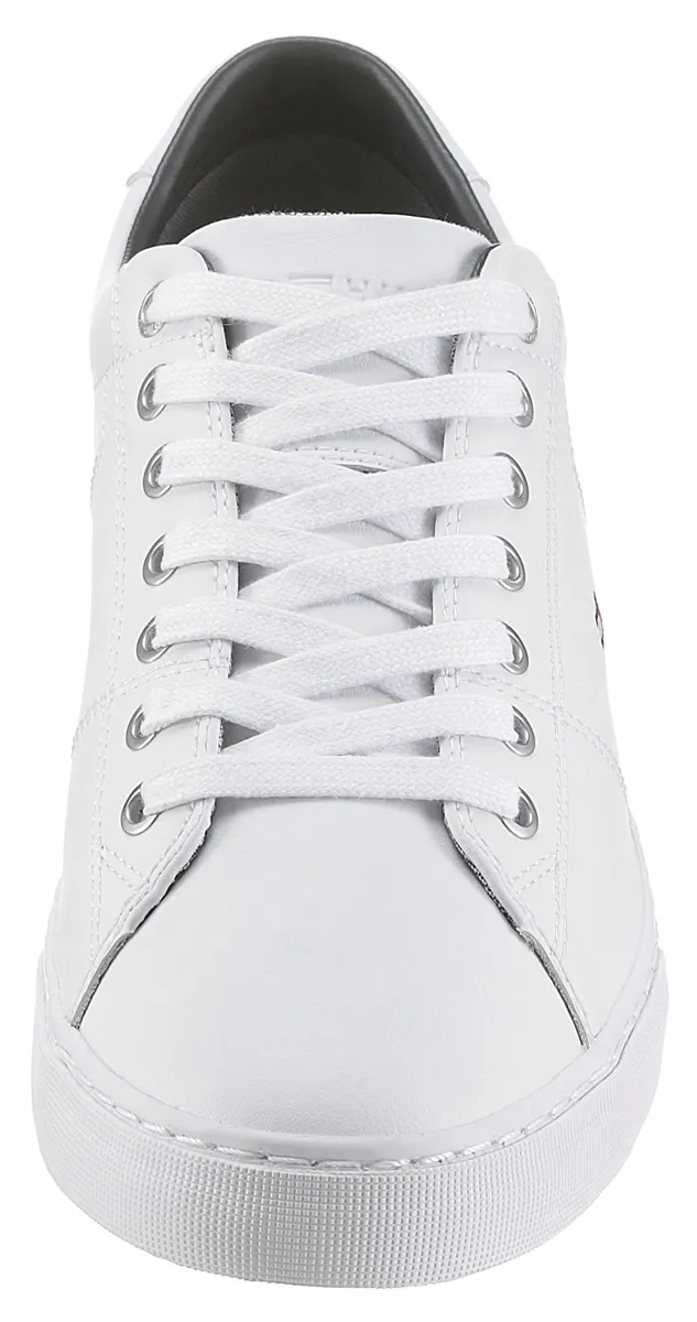 Кроссовки Tommy Hilfiger "ESSENTIAL LEATHER SNEAKER", белый — фото 3