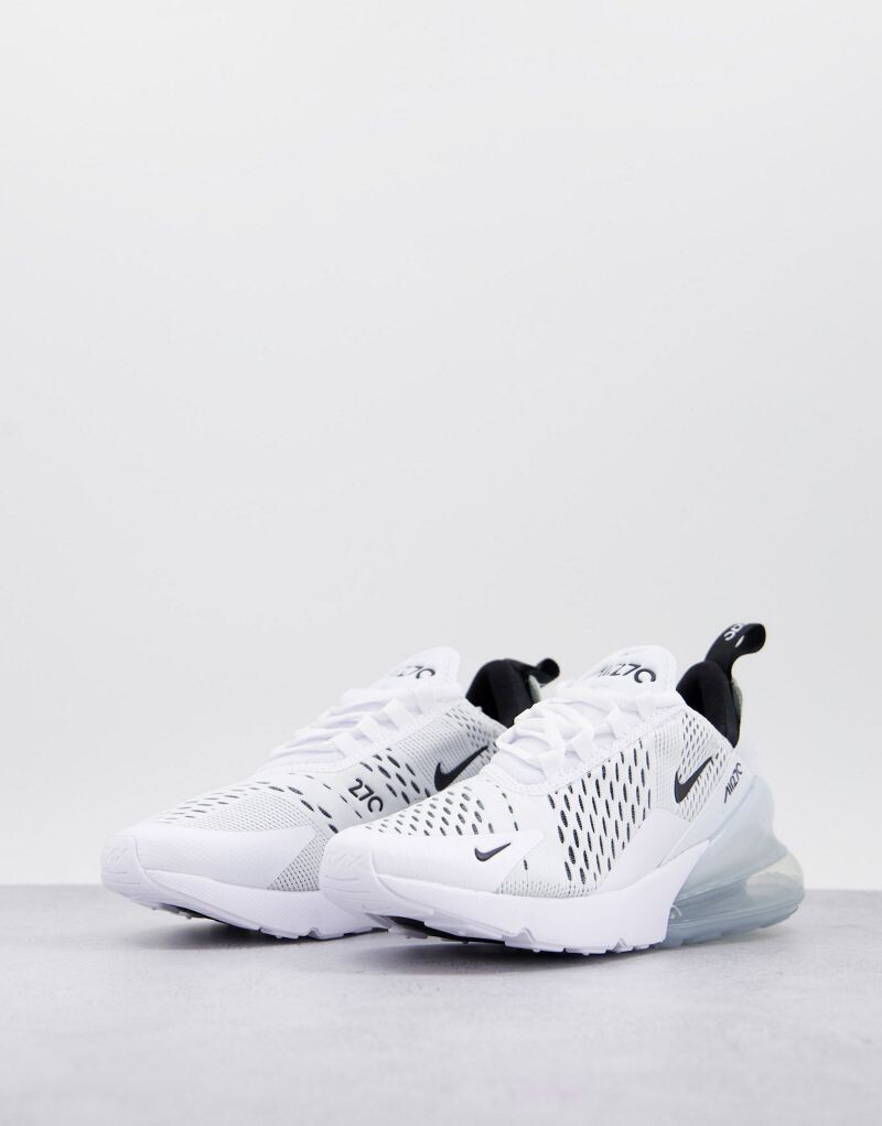 

Бело-черные кроссовки Nike Air Max 270, Черный, Бело-черные кроссовки Nike Air Max 270