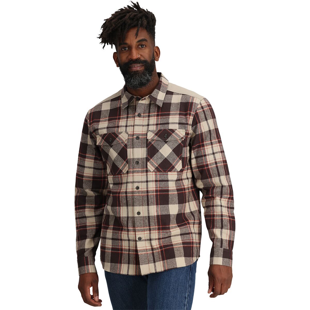 

Фланелевая рубашка-пиджак Wallingford Outdoor Research, цвет grounded plaid