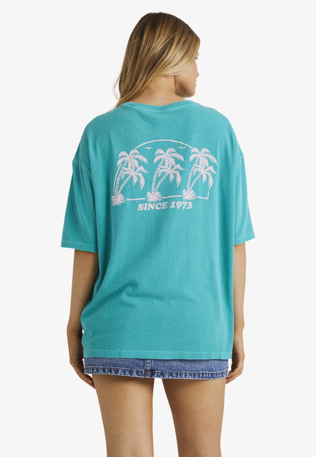 

Футболка с принтом PARADISE PALMS Billabong, синий