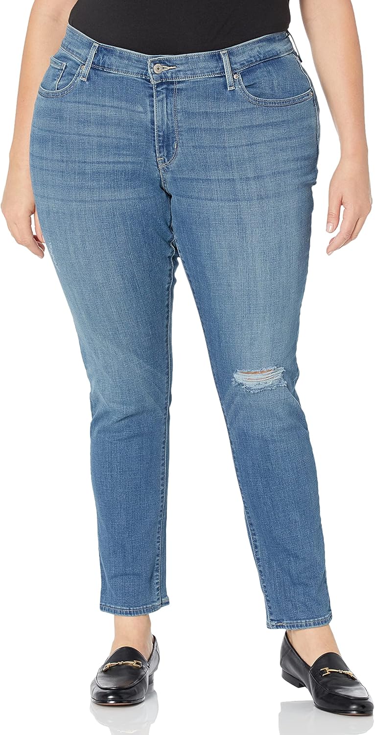 

Женские узкие джинсы Levi's 711 (также доступны в размере Plus), Heathers - Medium Indigo