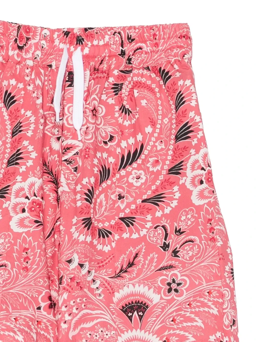 Шорты на шнурке с принтом пейсли ETRO KIDS, розовый — фото 3