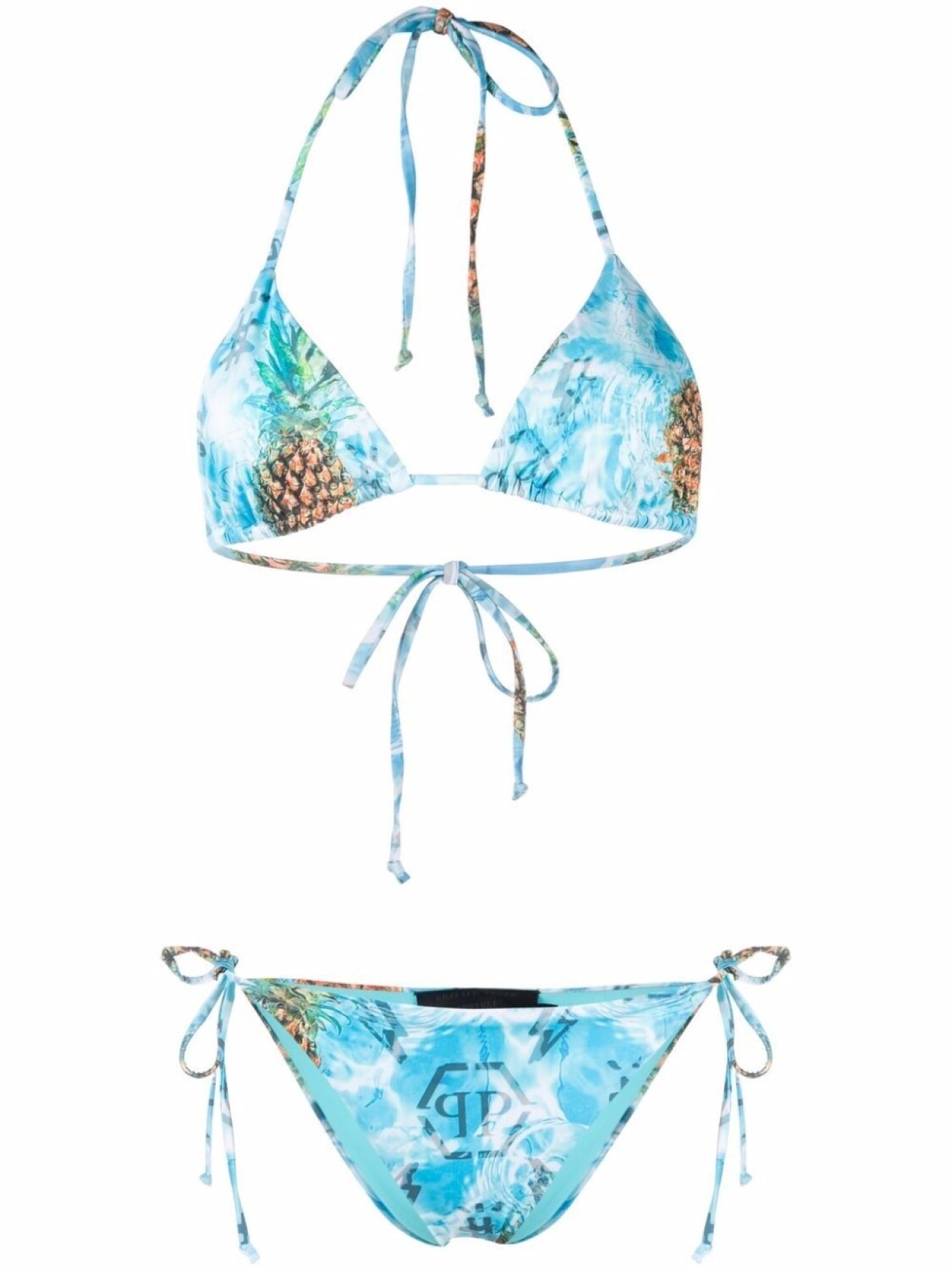

Бикини Pineapple Skies Philipp Plein, синий