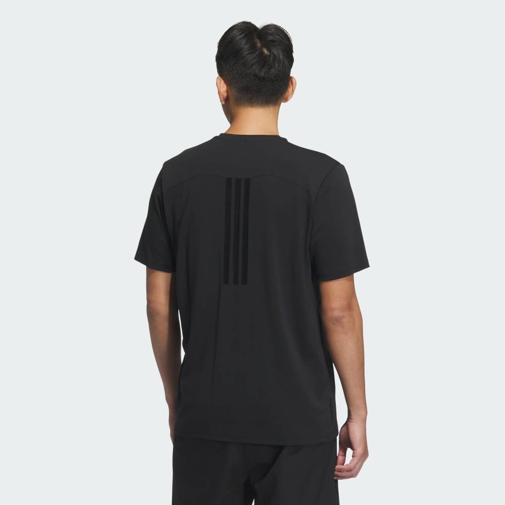 Футболка Premium Active Regular Fit Double Knit с коротким рукавом Adidas, black — фото 2