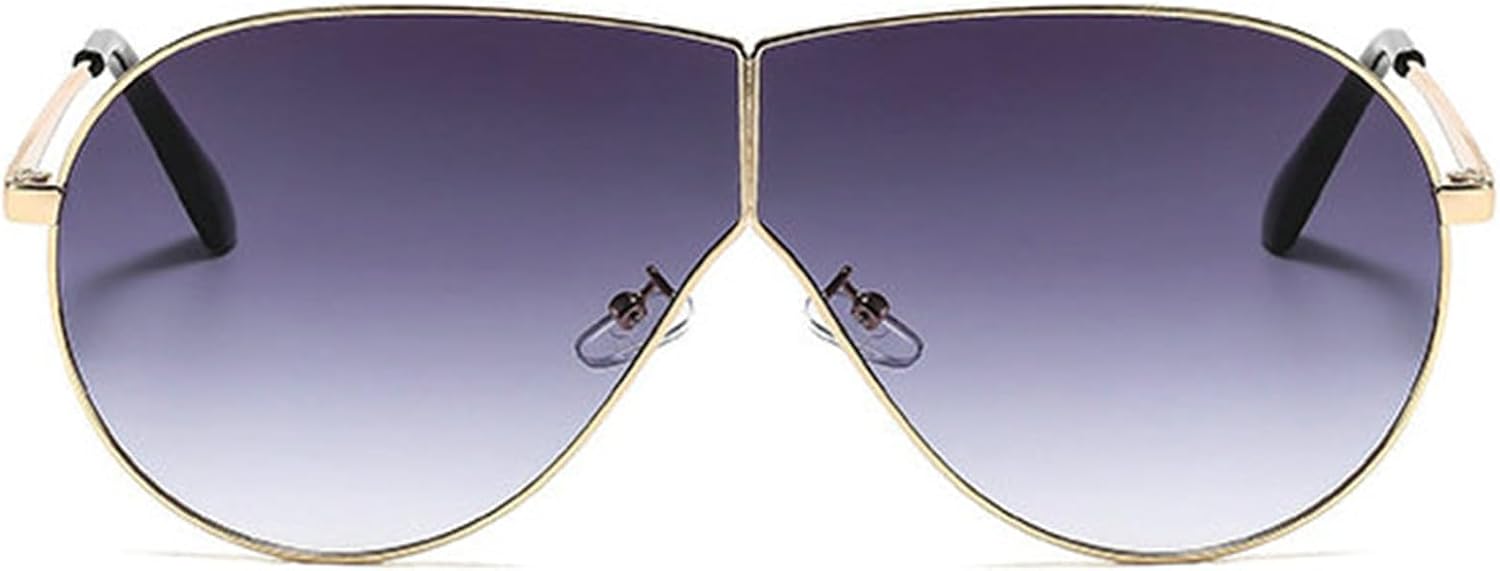 

Willochra — большие цельные солнцезащитные очки-пилот для женщин, модель 2025, роскошные мужские солнцезащитные очки в стиле панк, очки для активного отдыха, защита от УФ-излучения UV400, C3