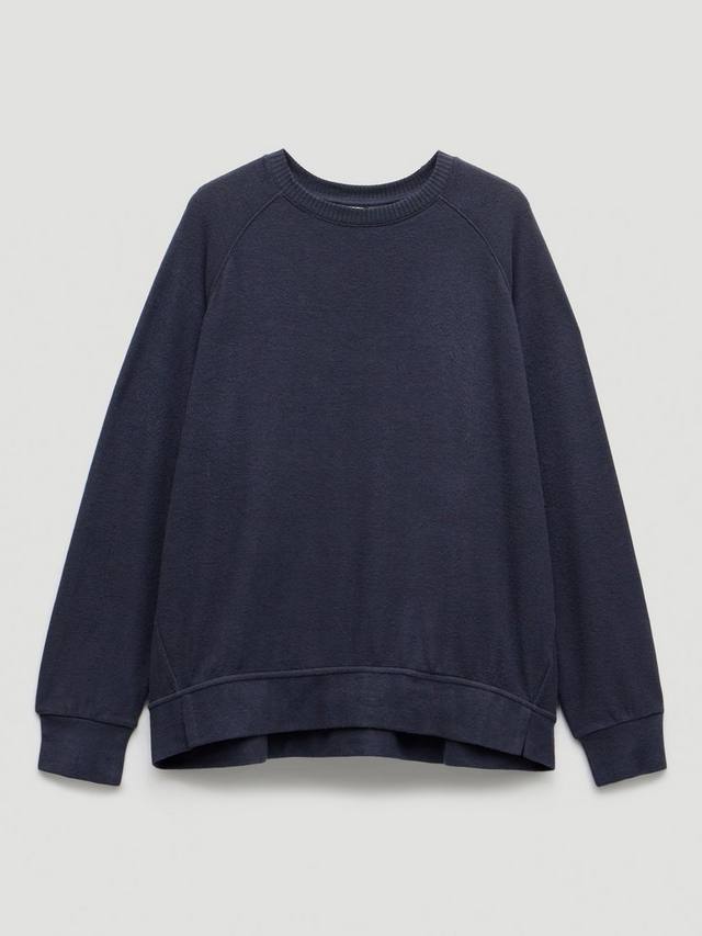 

Топ пижама Elle Super Soft с рукавом реглан из вискозы LENZING ECOVERO HUSH, Navy Blue