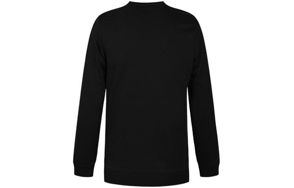 Толстовка adidas M C90 Brd Letter Print Sports Crew Neck Sweatshirt Black, черный — фото 2