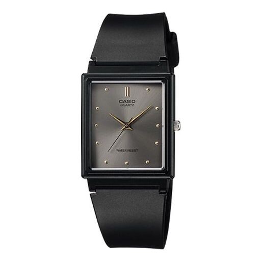 

Часы CASIO Quartz Waterproof Sports Gray DialBlack Strap Mens GrayBlack Analog, черный