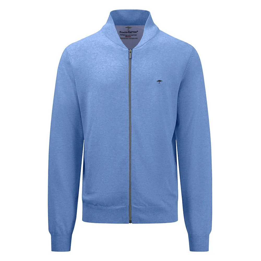 

Свитер Fynch Hatton 1413216 full zip, синий