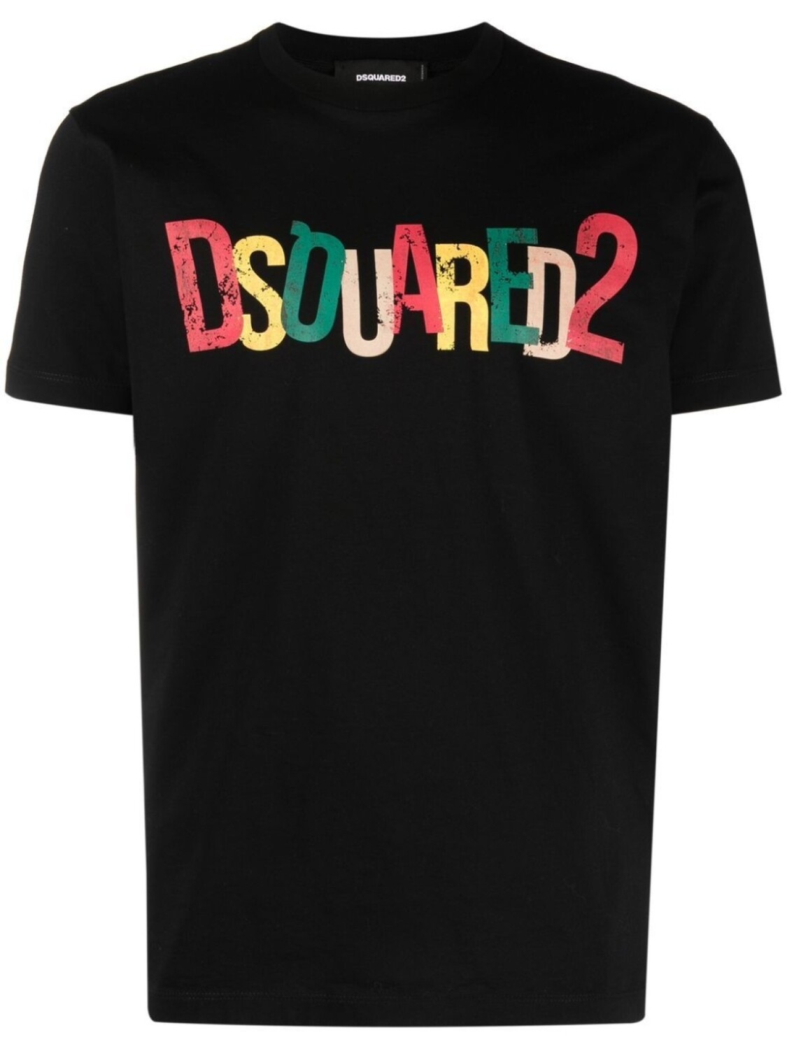 

DSQUARED2 футболка с логотипом, черный