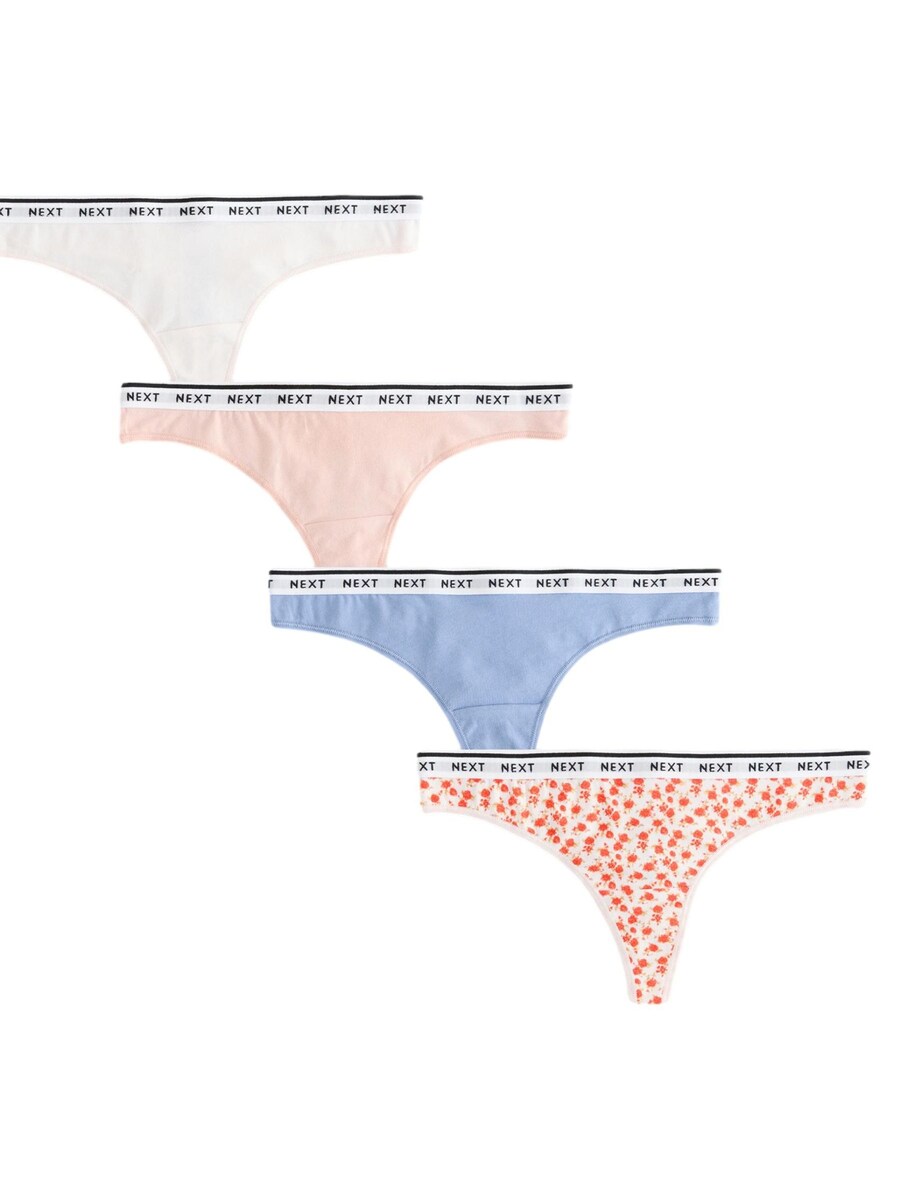 

Стринги Next, цвет Light blue/Rose/White