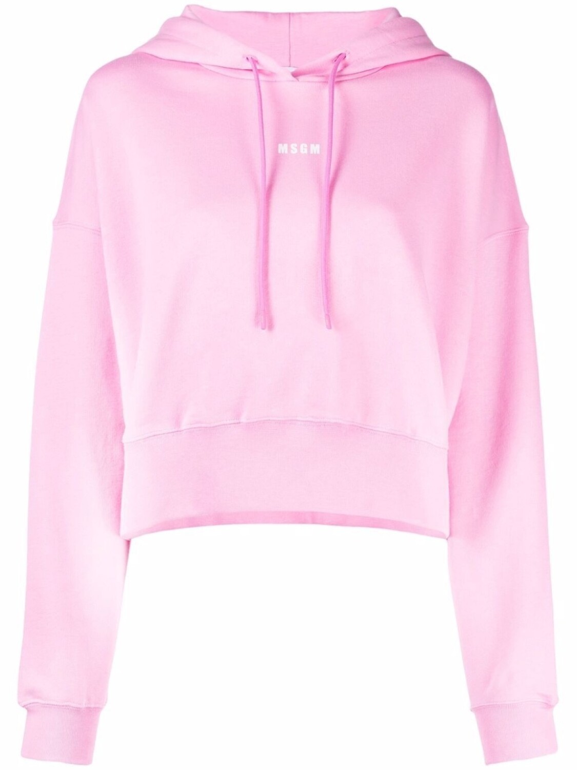 

MSGM худи с логотипом, розовый