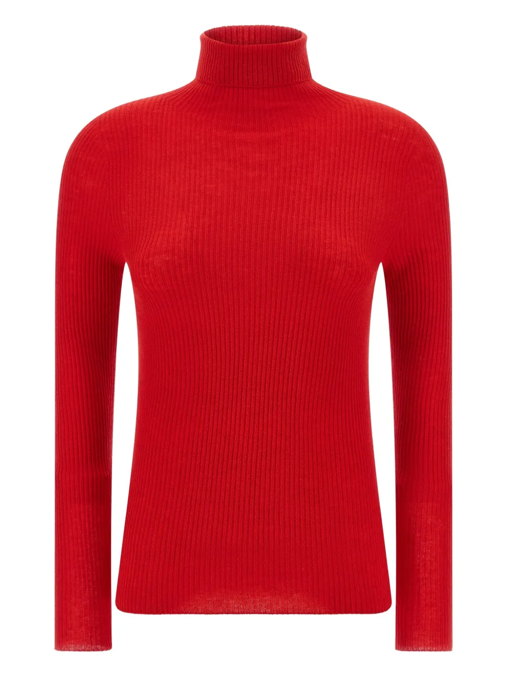 

Вязаный свитер с высоким горлом Fabiana Filippi, красный