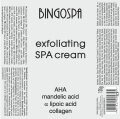 Крем для лица Bingospa — Отшелушивающий с AHA-кислотами, миндальной кислотой, альфа-липоевой кислотой и коллагеном, 135 г — фото 2