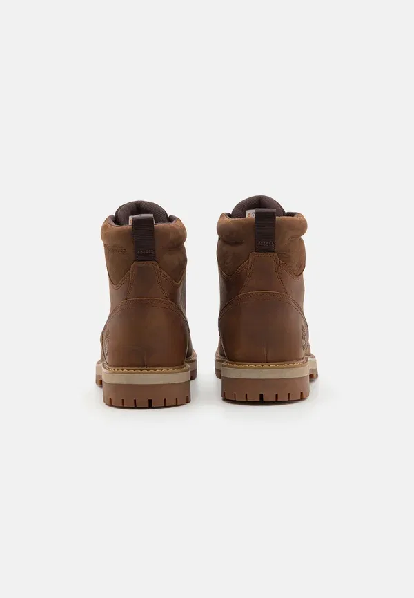 Ботинки на шнуровке Timberland, цвет ржавый — фото 3