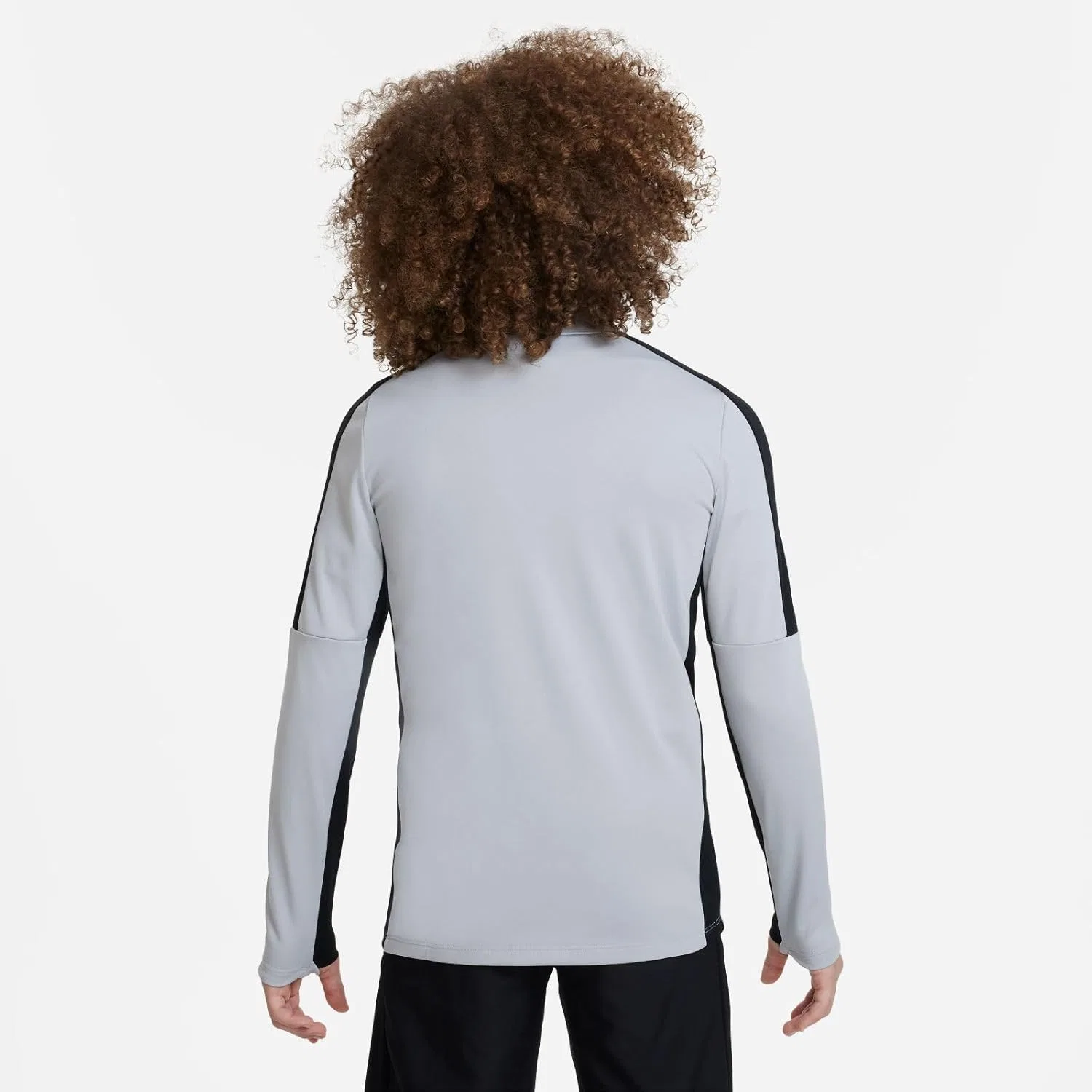 Детская футболка Nike Dri-FIT, Wolf Grey/Black/White — фото 3