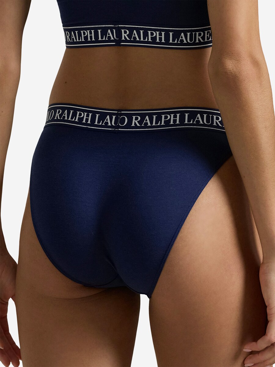 Трусики Polo Ralph Lauren Essentials, темно-синий — фото 4